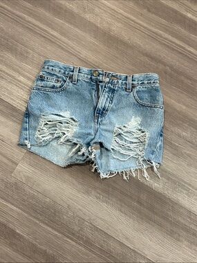Furst of a Kind denim shorts